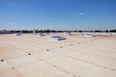 Flat Roof Vent Installation